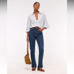 Curve Love Ultra High Rise 90s Straight Jean
